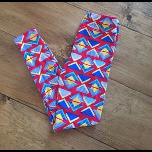 LuLaRoe leggings one size (fits up to size 12)