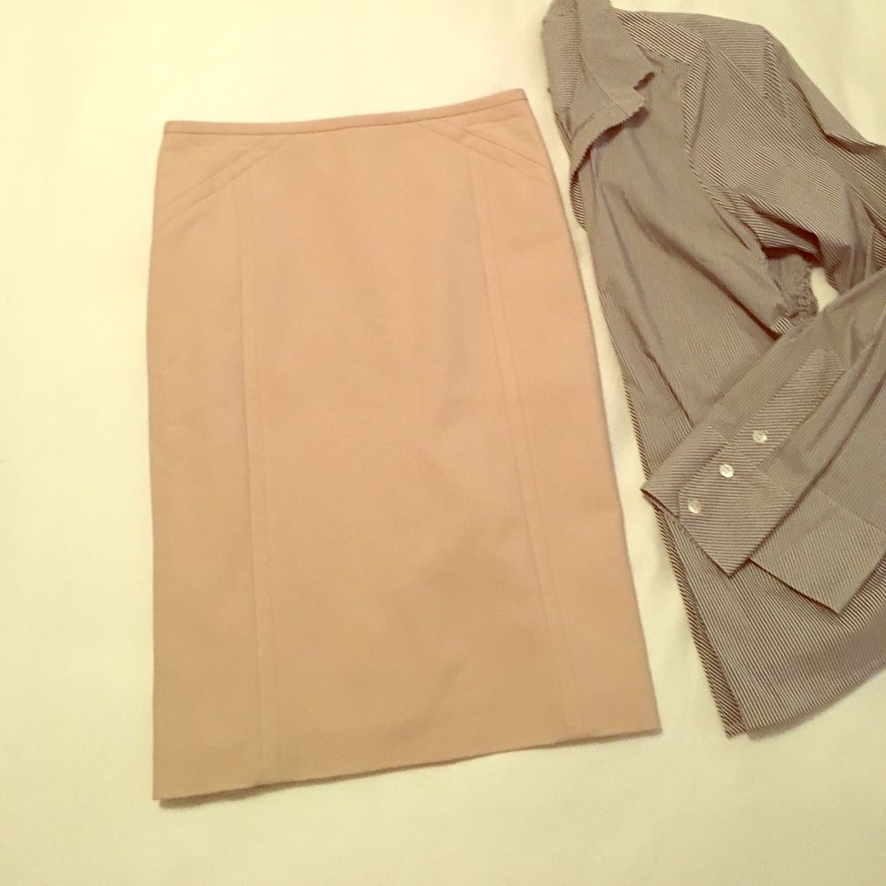 Khaki Pencil Skirt