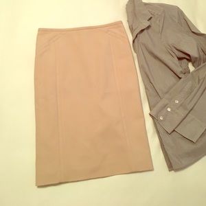 Khaki Pencil Skirt
