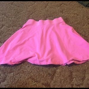 Pink skater skirt