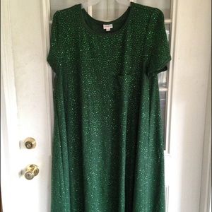 Lularoe elegant Carly 3xl worn once