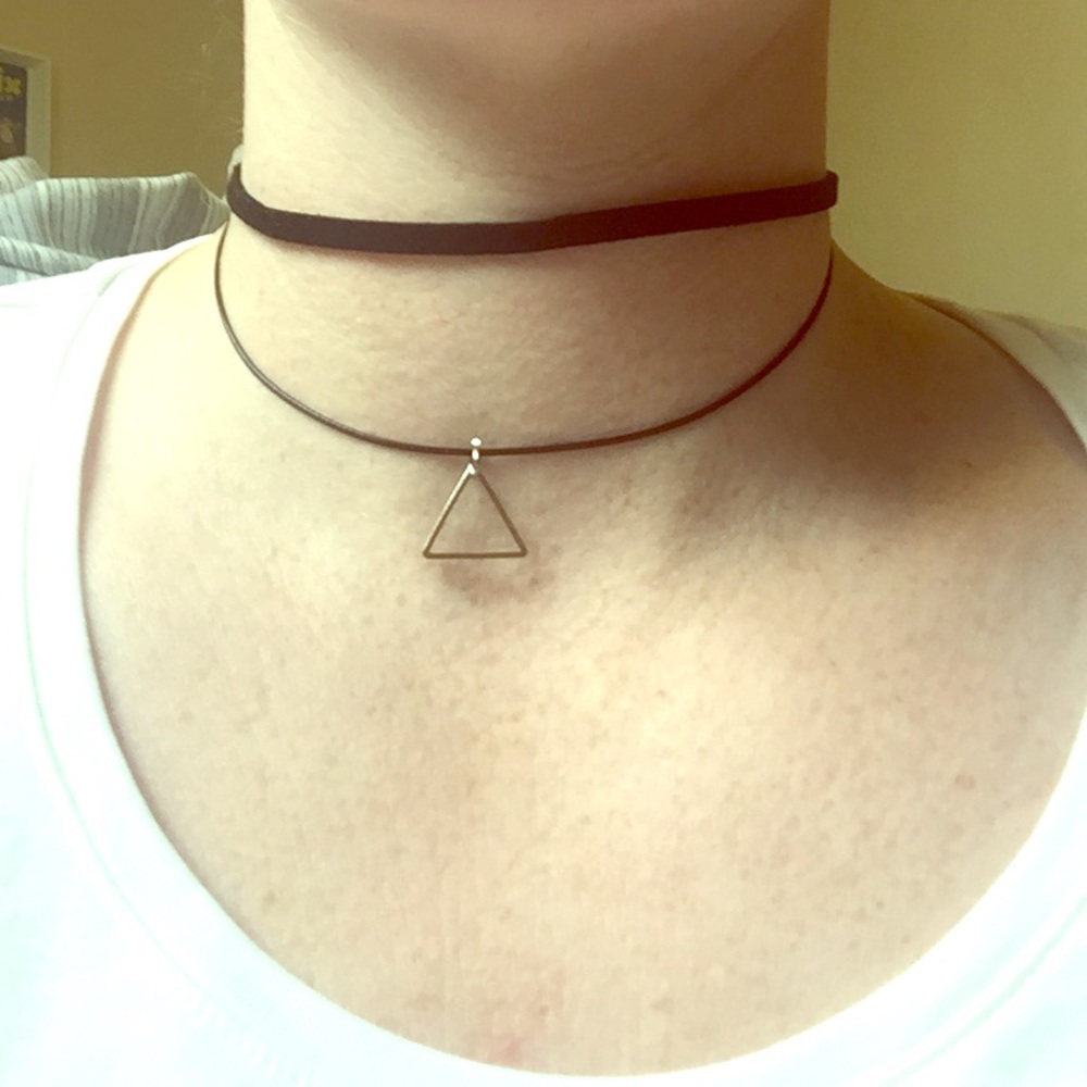 Faux Leather Choker