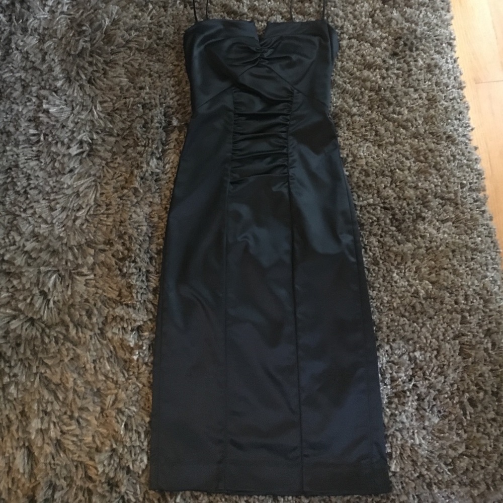 Stunning black Nicole Miller cocktail dress