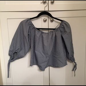 Zara Off the Shoulder Top
