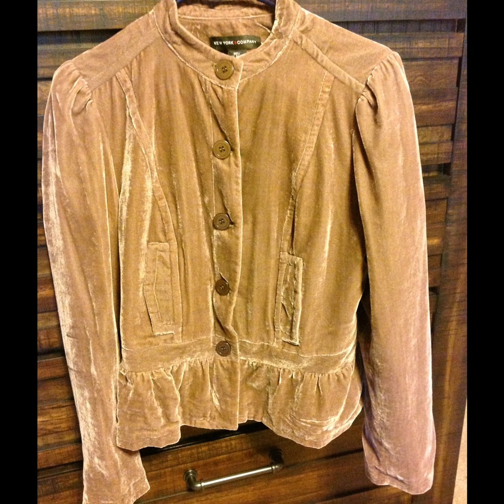 Velvet Jacket sz 10