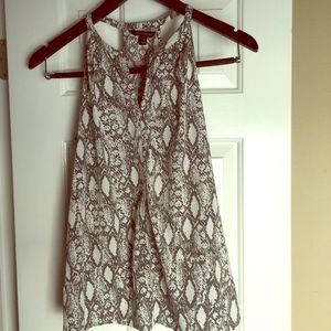 Banana Republic Printed Halter Top