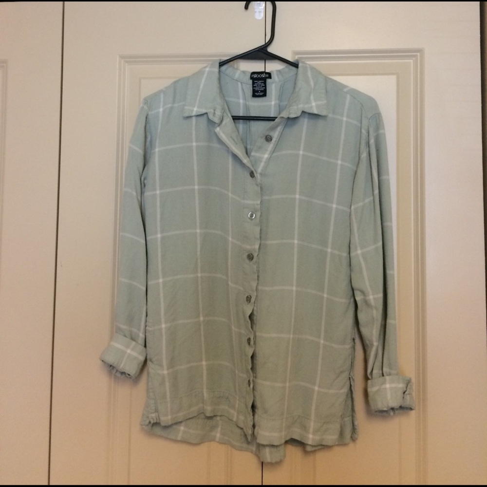Flannel button down
