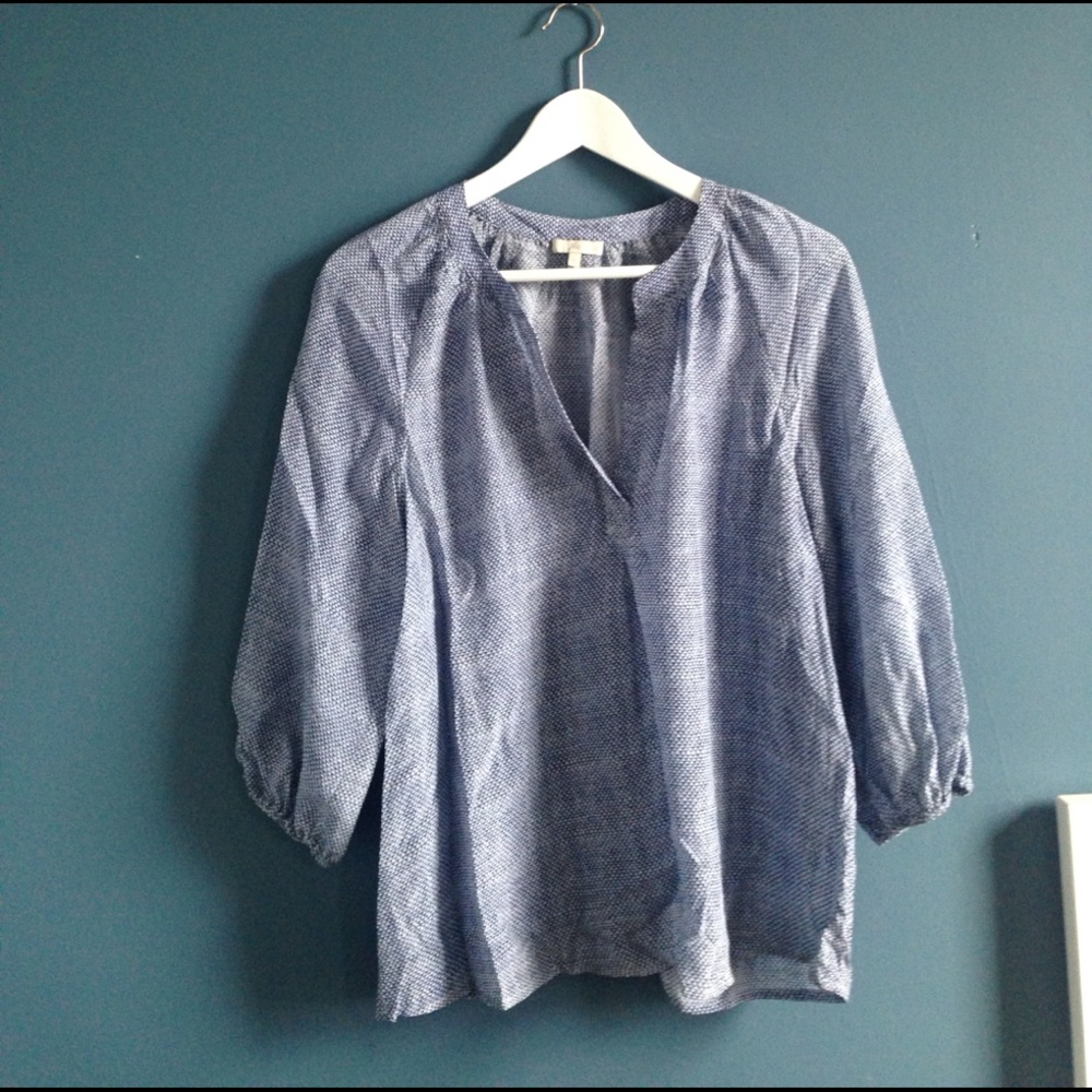 Joie flowing blue patterned lounge tunic