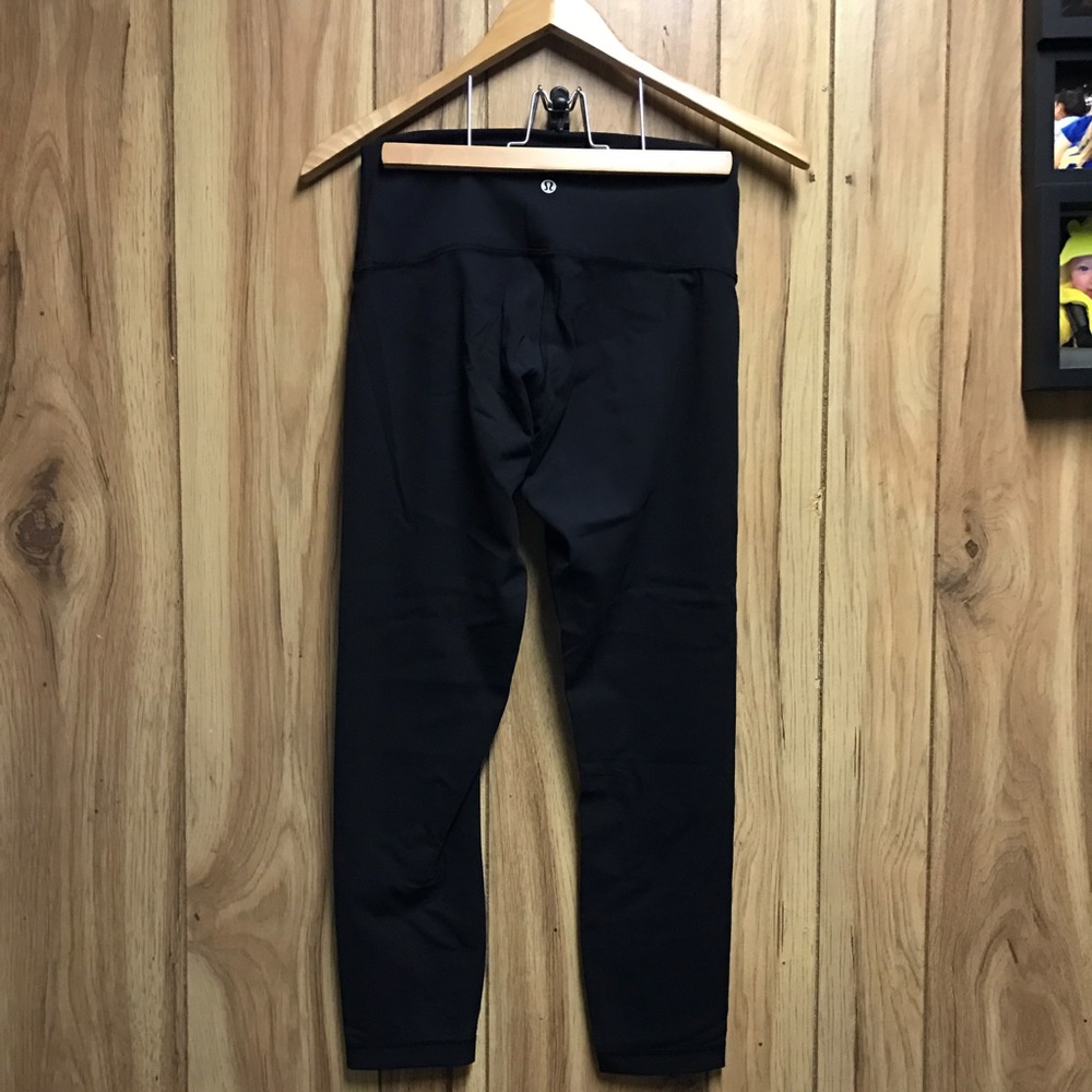 Lululemon leggings. Black. Size 8.