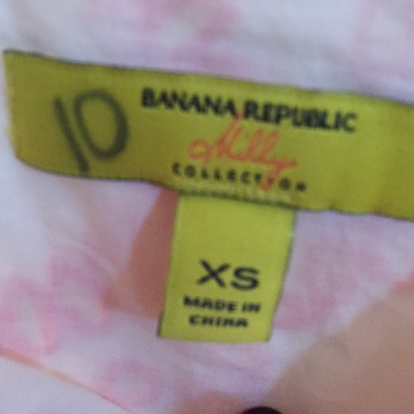 Milly for Banana Republic size XS top - Picture 4 of 4