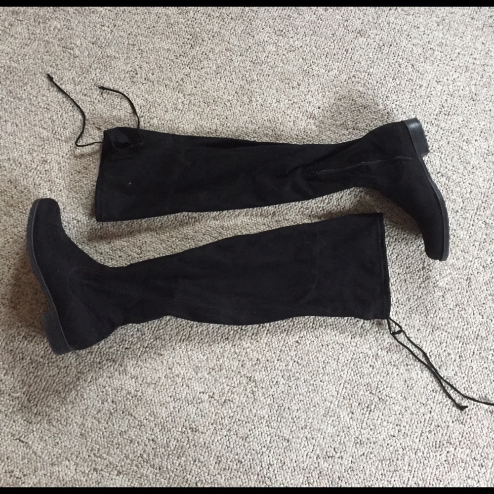 Over the Knee Suede Boots
