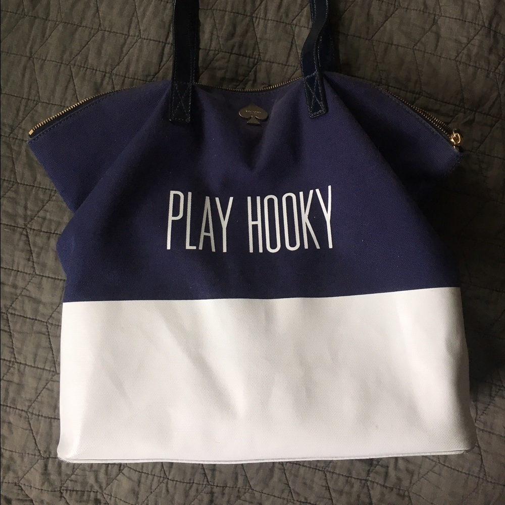 Kate Spade Call to Action "Play Hooky" tote