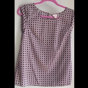 Short sleeve floral blouse