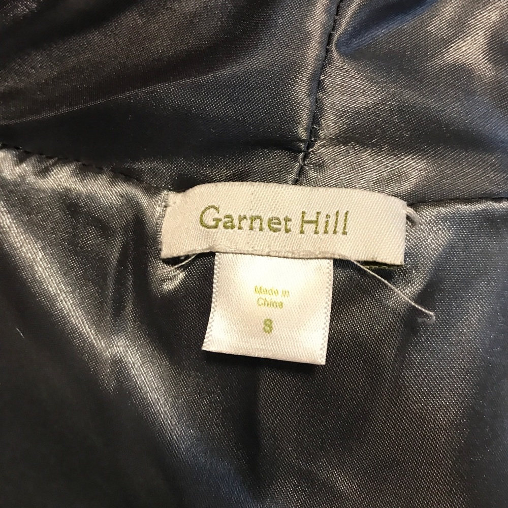 Faux fur vest by Garnett Hill. Size small. - Picture 3 of 3