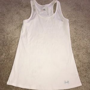 White under armour tank