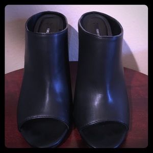 Forever 21 mule heels