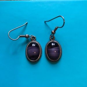 Amethyst earrings