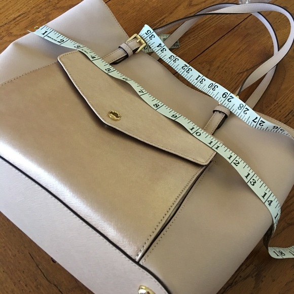 Jet set large ballet pink leather tote💗💗 - Picture 6 of 8