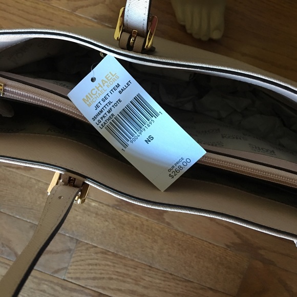 Jet set large ballet pink leather tote💗💗 - Picture 7 of 8