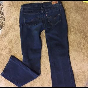 Levi 524 bootcut jeans