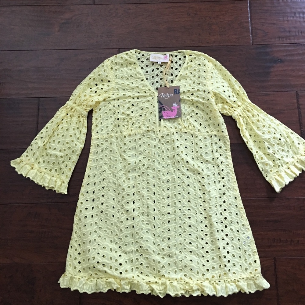 Yellow Reina Coverup Dress- NWT