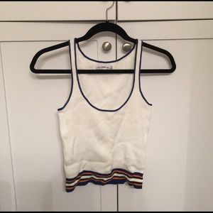 Zara Knit Crop Tank