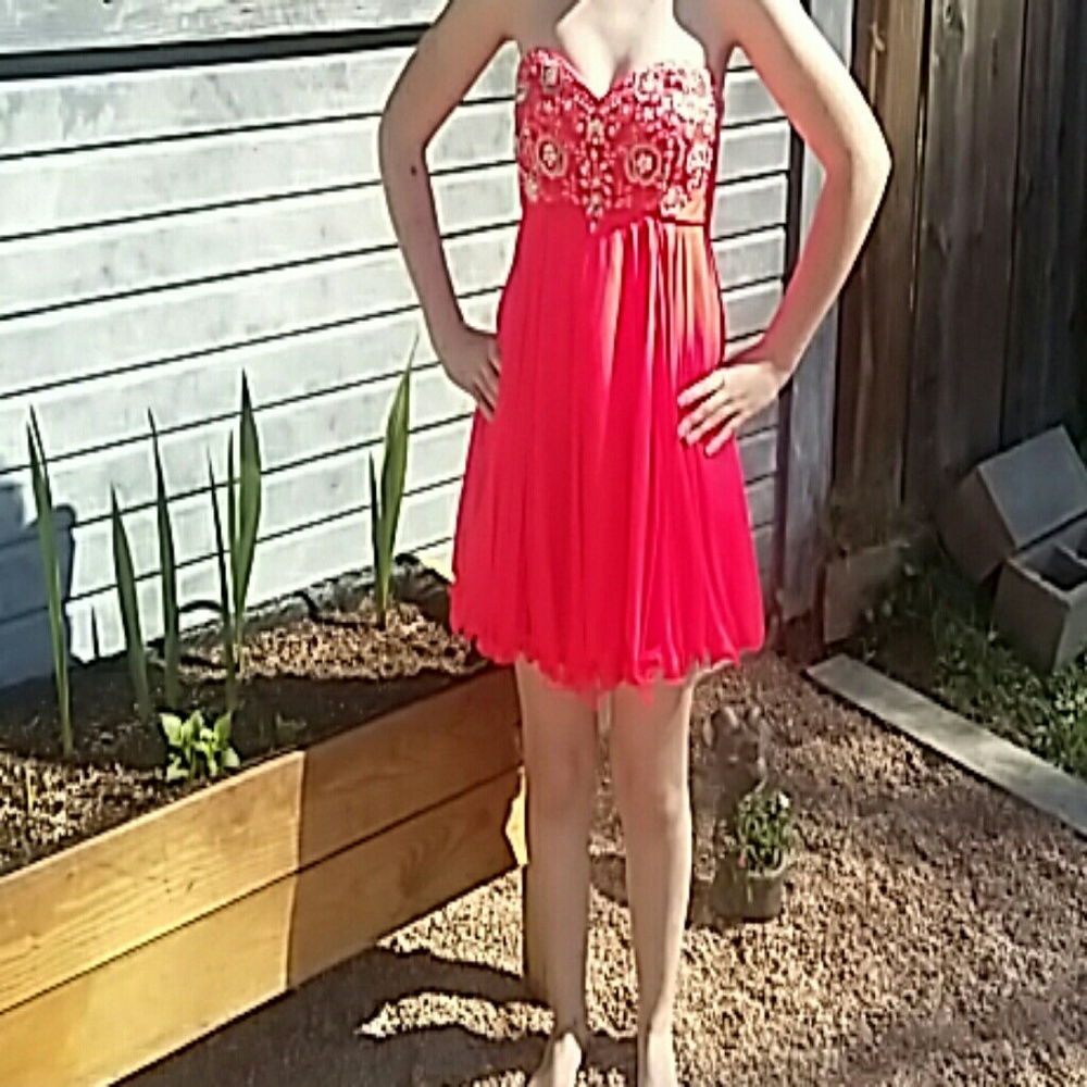 Beautiful orange dress