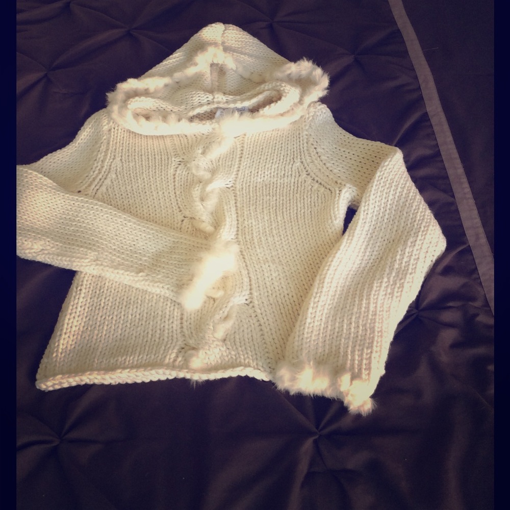 Cream sweater