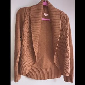 Brown/tan cardigan