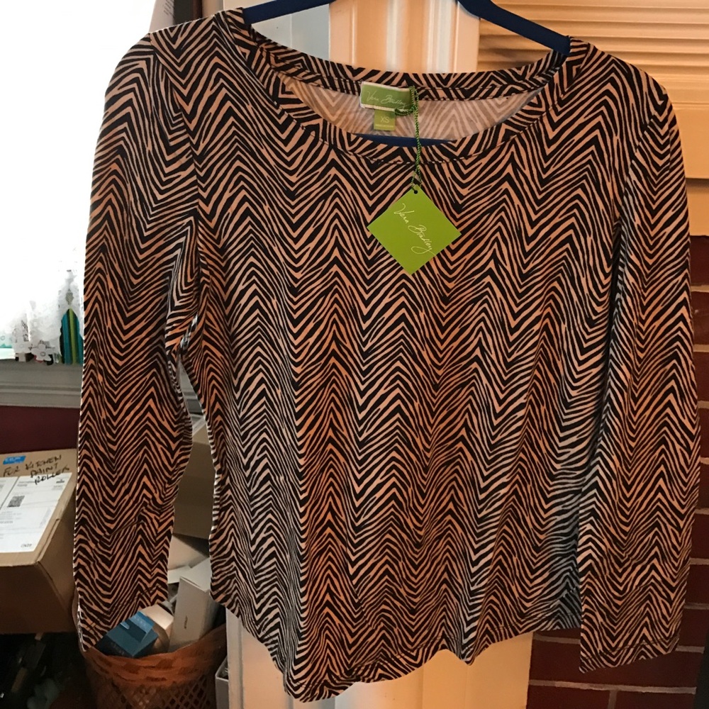 Vera Bradley Knit top long sleeve XS. NWT