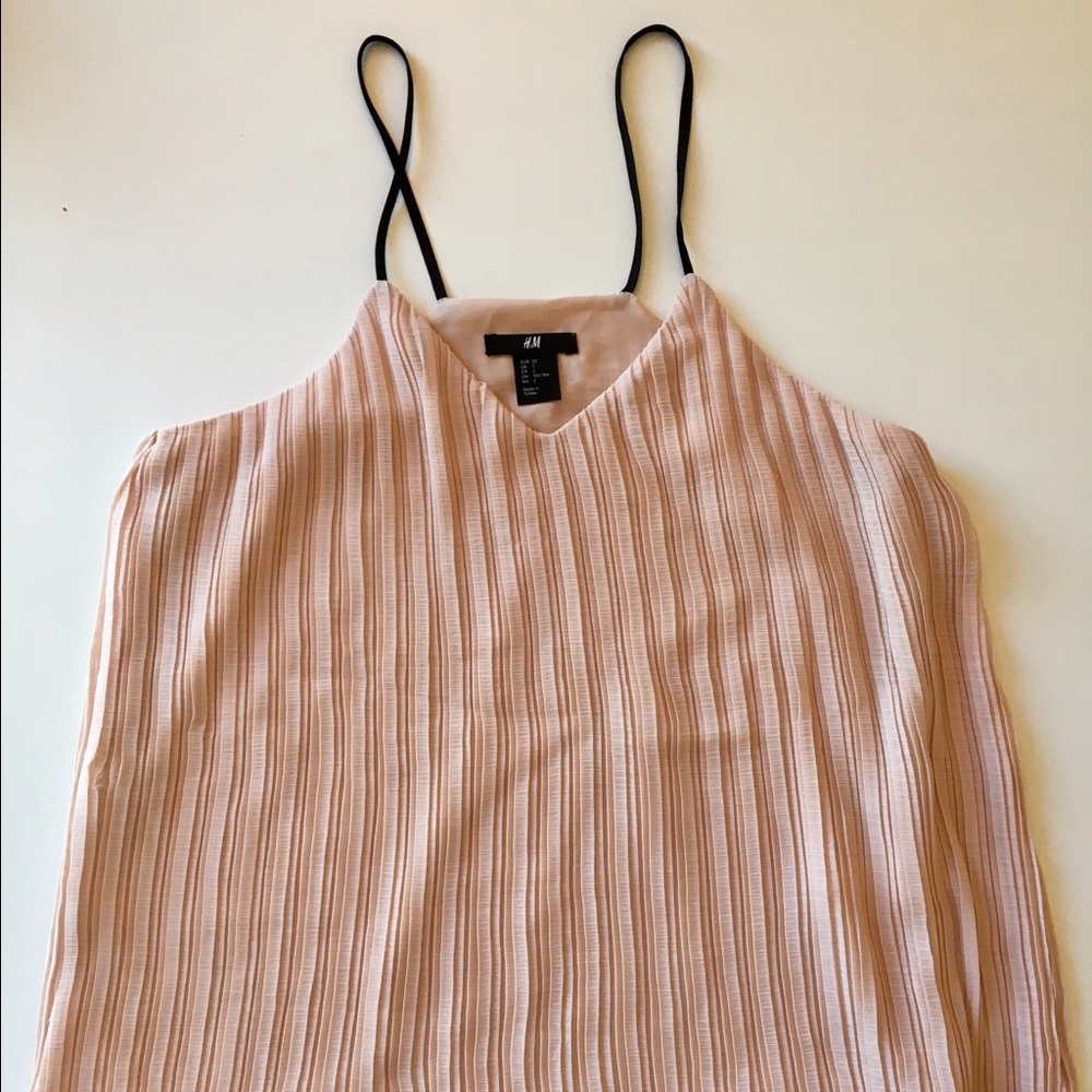 airy rose chiffon top