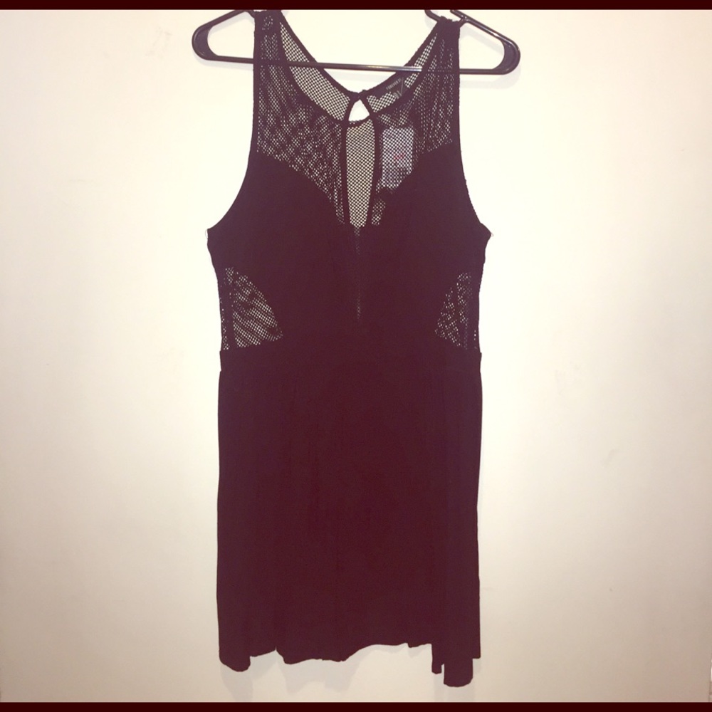 Mesh cutout Dress