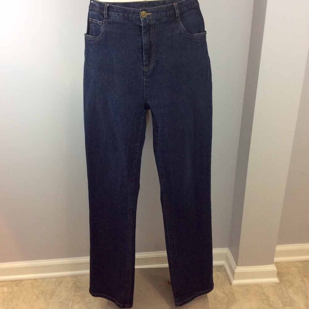 Doncaster Designer High Waisted Straight Leg Denim