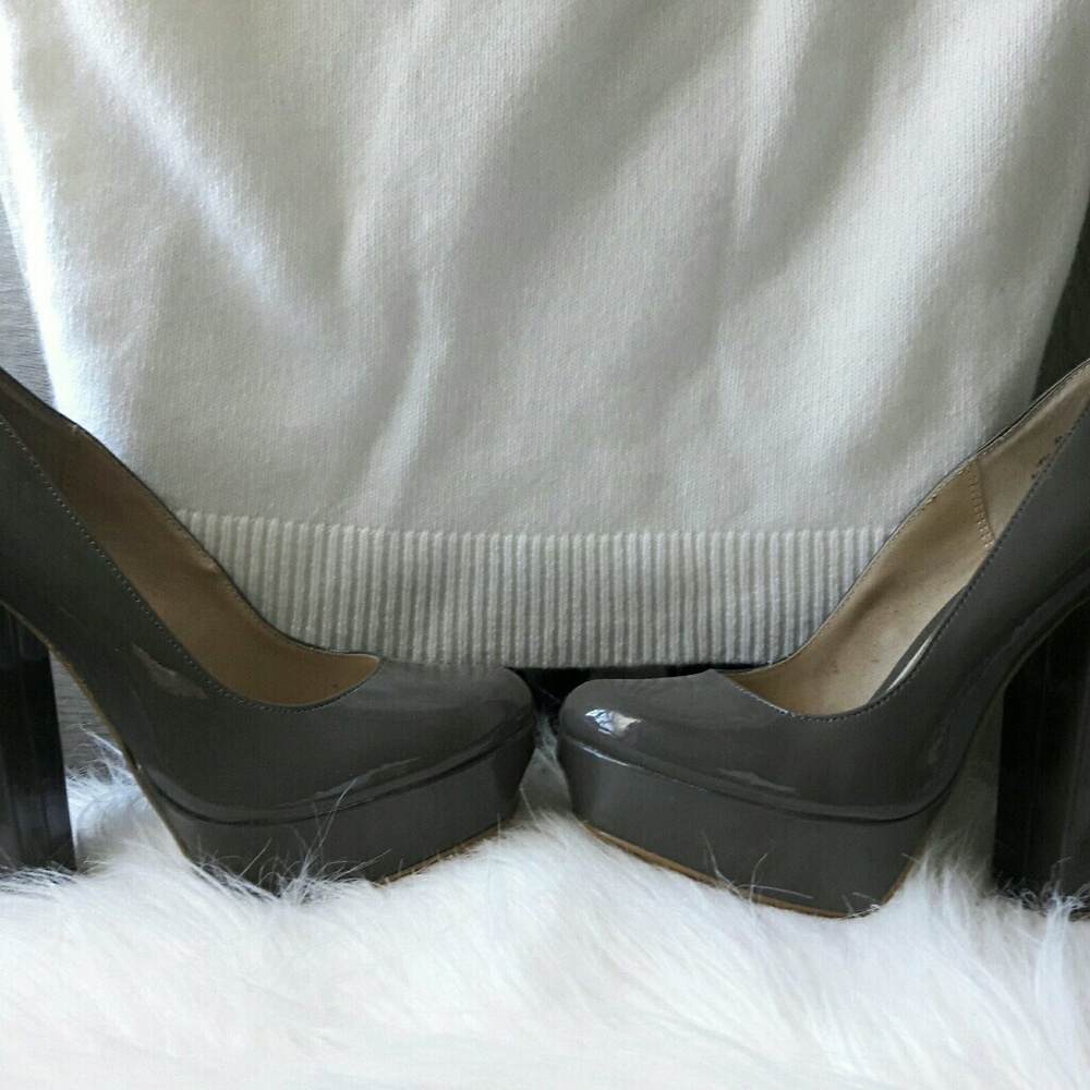 MIA Chunky Heel Platform Pumps