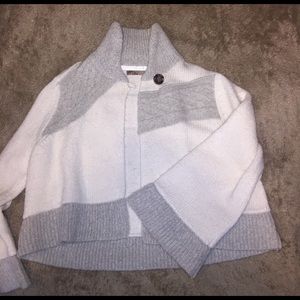 Prana cape cable sweater