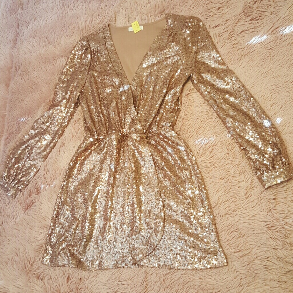 FLASH SALE Gorgeous Sequined Mini Dress