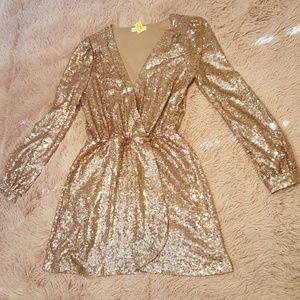 FLASH SALE Gorgeous Sequined Mini Dress