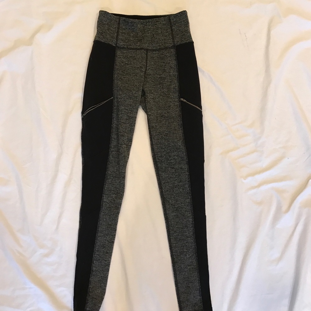 Athleta herringbone metro leggings XS