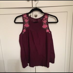American Eagle Ruby Top