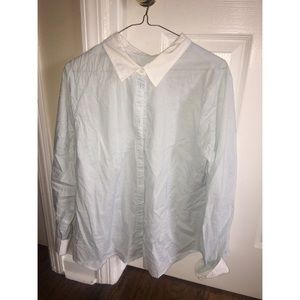 Light Blue Collared Button Up