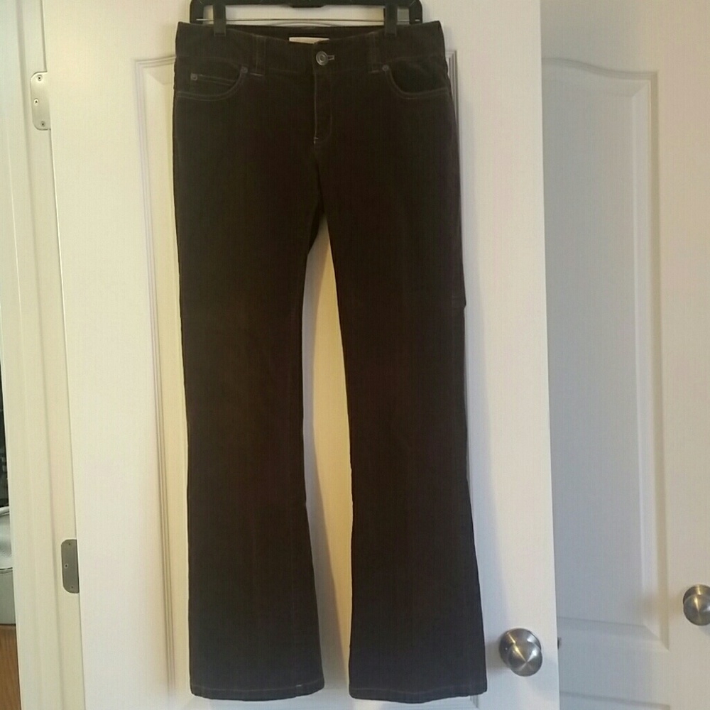 Dark Brown Michael Kors Corduroy Pants