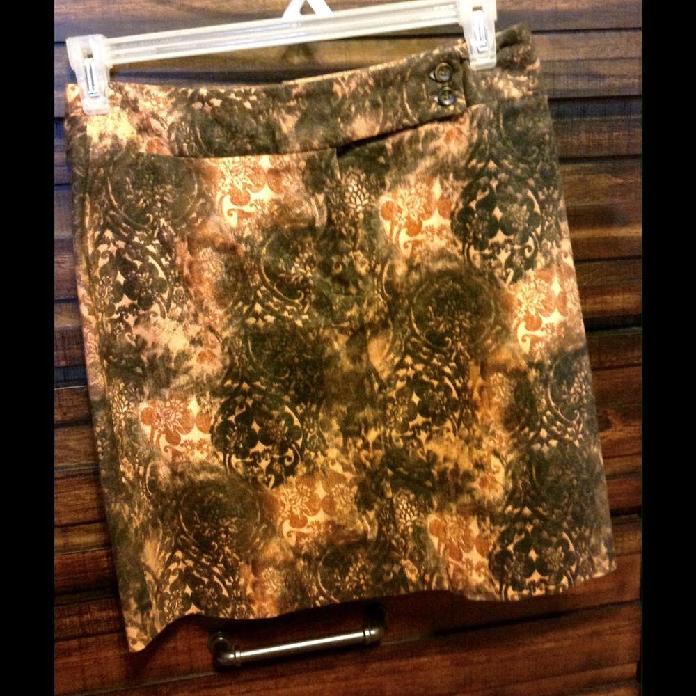 Multicolored skirt size 6