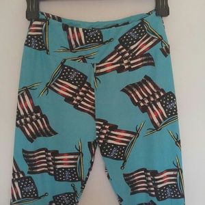 American Flag LuLaRoe Leggings