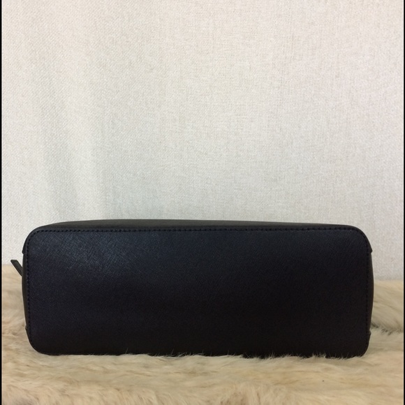 NEW Tory Burch Robinson Black Mini Double-zip Tote/Shoulder Bag/Top Handle Bag - Picture 6 of 9