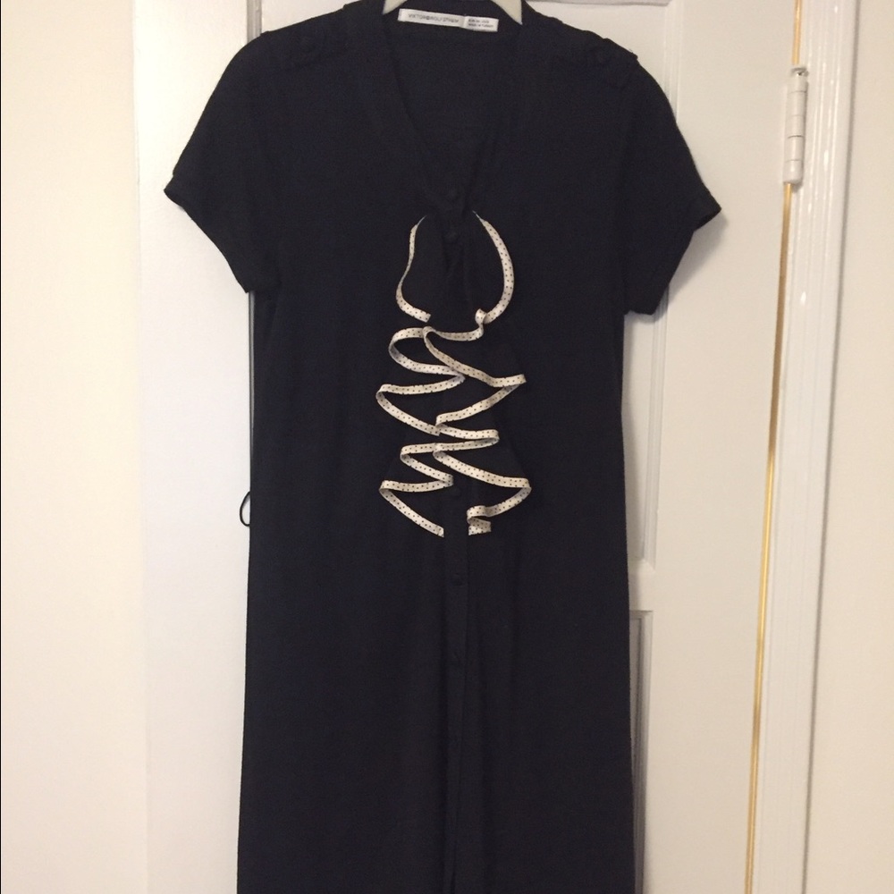 Viktor & Rolf for H&M black shirt dress