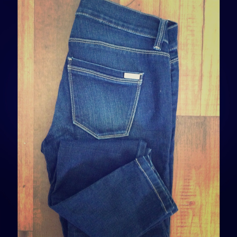 WHBM medium wash jeggings