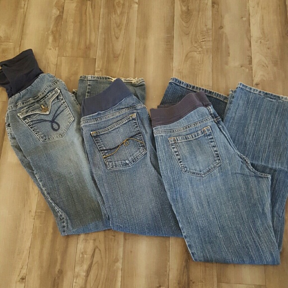 Motherhood Maternity Denim - Lot of 3 maternity jeans