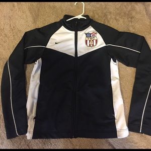 nike soccer sweat jacket