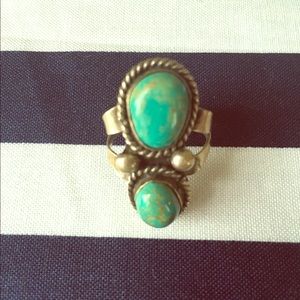 Real turquoise ring- bundle only