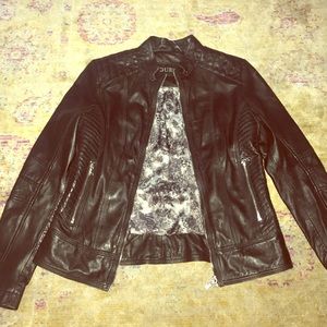 Guess leather jacket